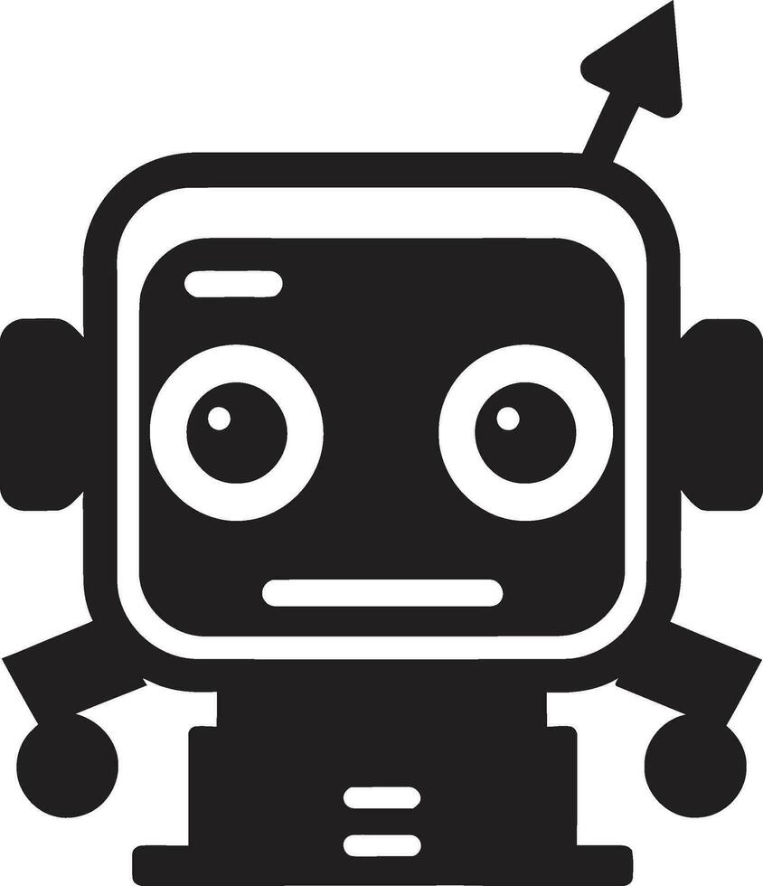 mini-marvel-conversations-tiny-chatbot-icon-petite-ai-wonder-cute-black-robot-vector